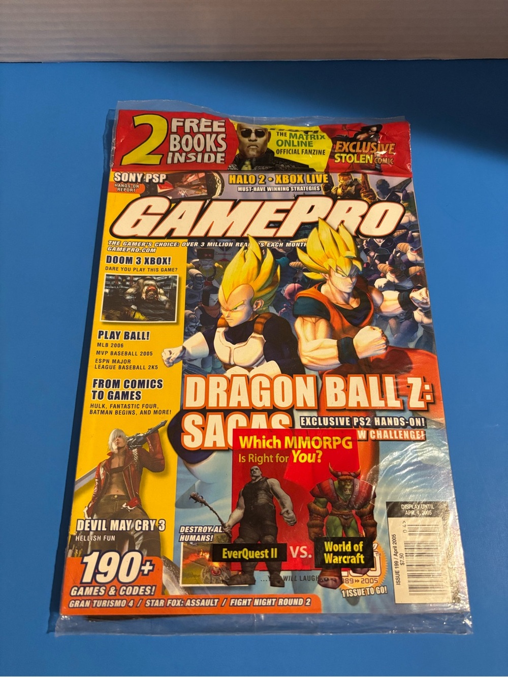 GamePro Magazine issue 199 April 2005.  New and Sealed.